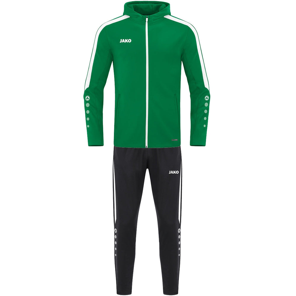 JAKO Trainingsanzug Polyester Power mit Kapuze Kinder Grün