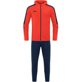 JAKO Trainingsanzug Polyester Power mit Kapuze Kinder Orange