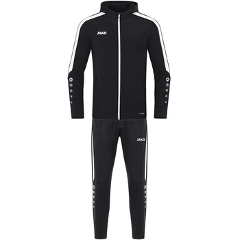 JAKO Trainingsanzug Polyester Power mit Kapuze Damen Schwarz
