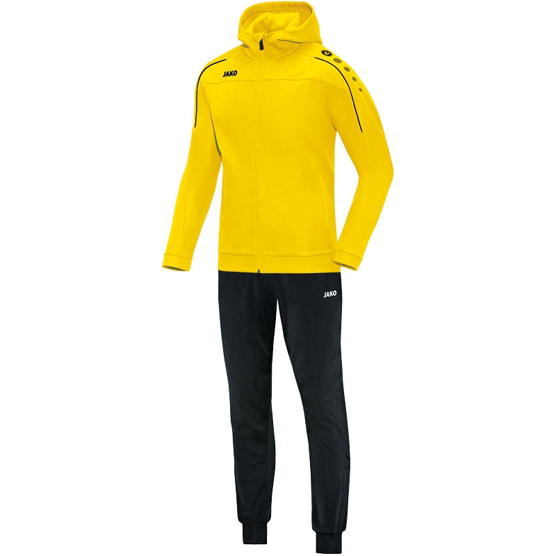 JAKO Trainingsanzug Polyester Classico mit Kapuze Unisex Gelb