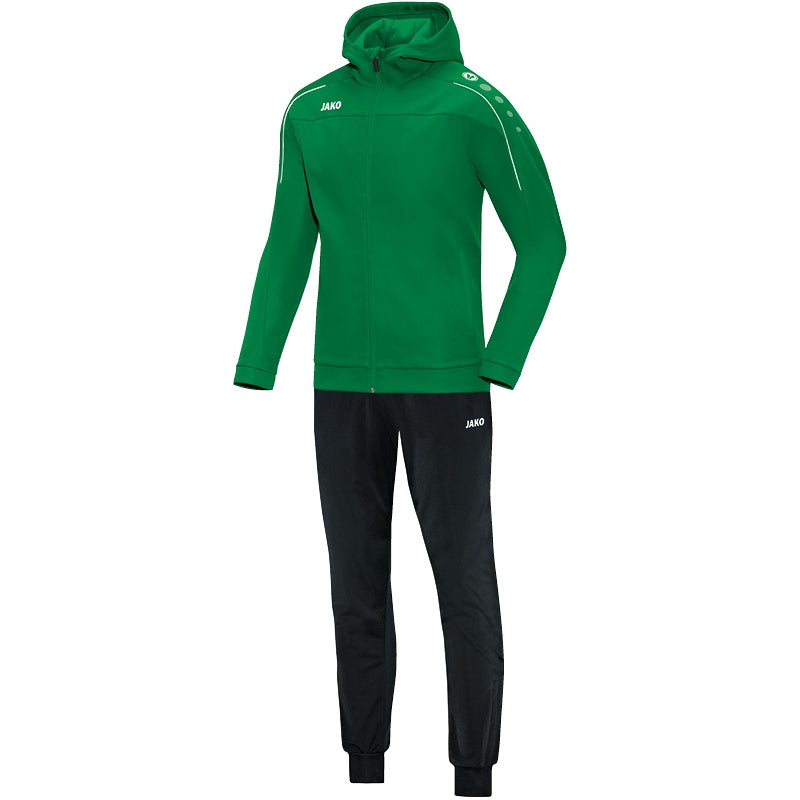 JAKO Trainingsanzug Polyester Classico mit Kapuze Kinder Grün