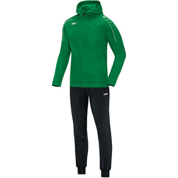 JAKO Trainingsanzug Polyester Classico mit Kapuze Damen Grün