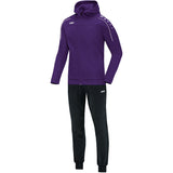 JAKO Trainingsanzug Polyester Classico mit Kapuze Damen Lila