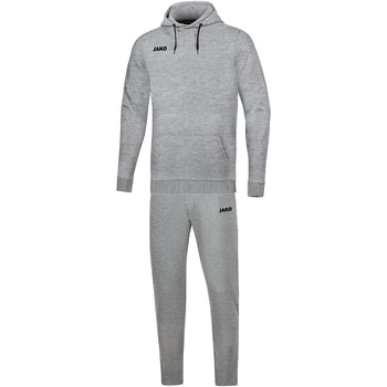 JAKO Jogginganzug Base mit Kapuzensweat Kinder Grau