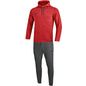 JAKO Jogginganzug Premium Basics mit Kapuzensweat Damen Rot