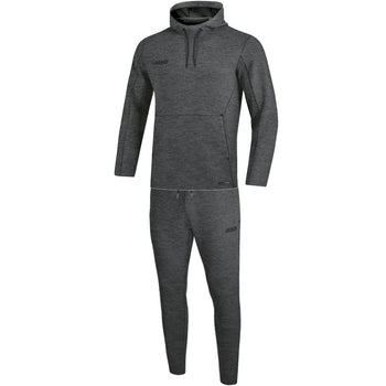JAKO Jogginganzug Premium Basics mit Kapuzensweat Damen Schwarz