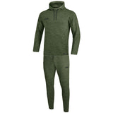 JAKO Jogginganzug Premium Basics mit Kapuzensweat Unisex Grün