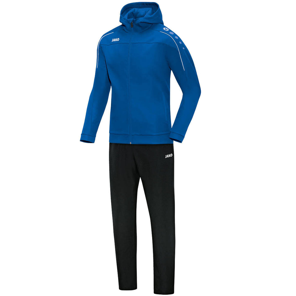 JAKO Präsentationsanzug Classico mit Kapuze Unisex Blau