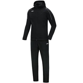 JAKO Präsentationsanzug Classico mit Kapuze Unisex Schwarz