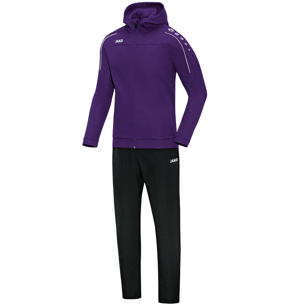 JAKO Präsentationsanzug Classico mit Kapuze Unisex Lila