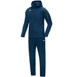 JAKO Präsentationsanzug Classico mit Kapuze Unisex Blau