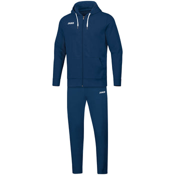 JAKO Jogginganzug Base mit Kapuze Kinder Blau