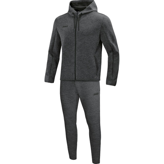 JAKO Jogginganzug Premium Basics mit Kapuze Damen Schwarz