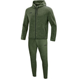 JAKO Jogginganzug Premium Basics mit Kapuze Unisex Grün
