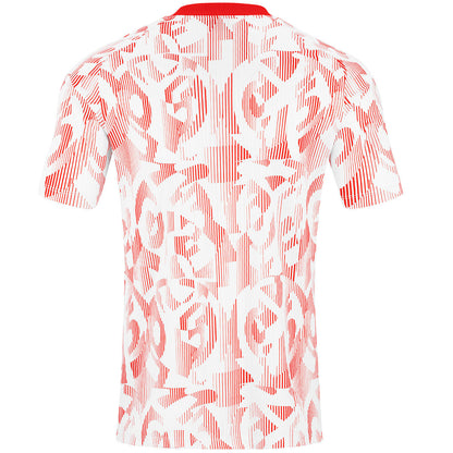 JAKO Mainz 05 Warm-Up T-Shirt (weiß/rot)