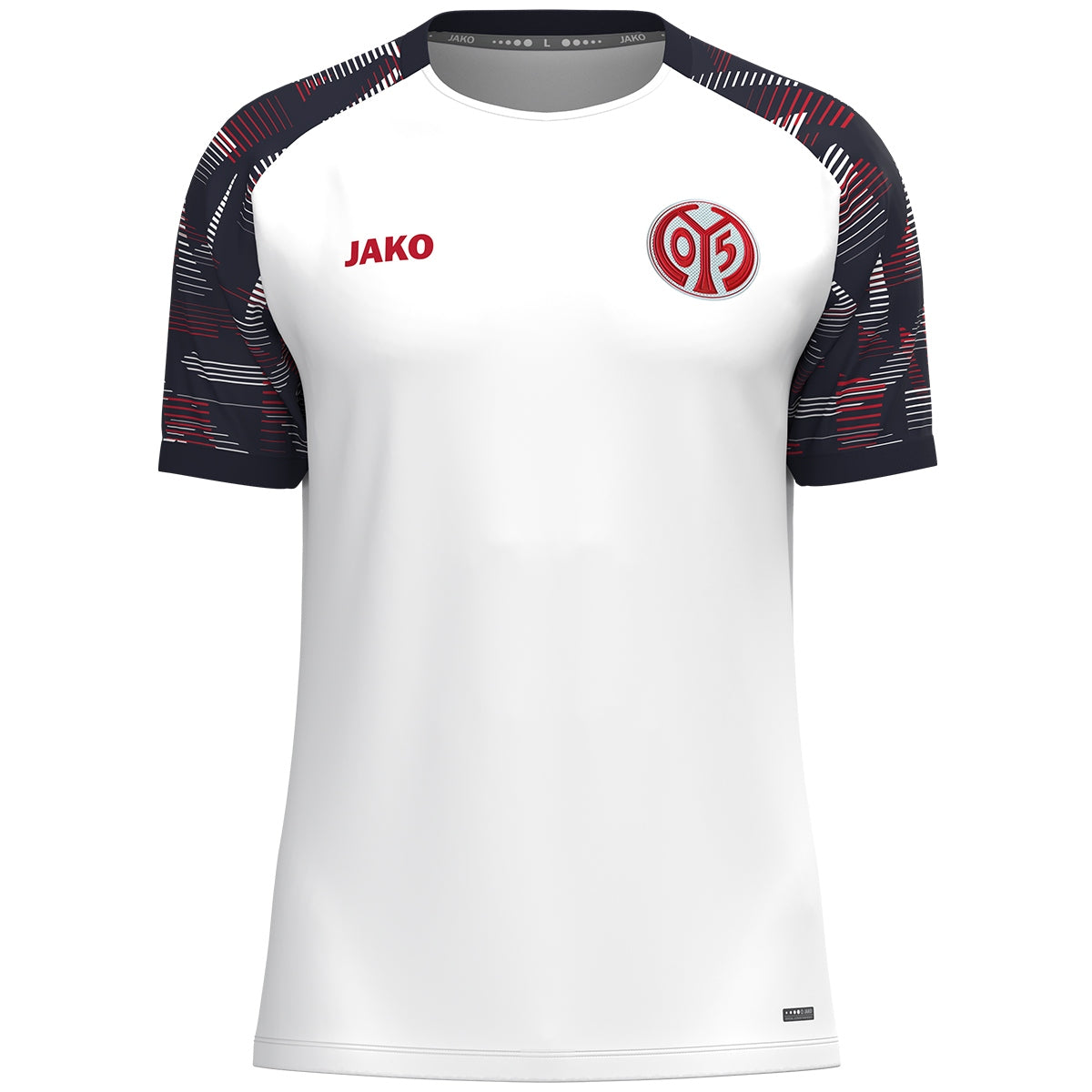 JAKO Mainz 05 T-Shirt Sonic Kind (weiß/marine/rot)