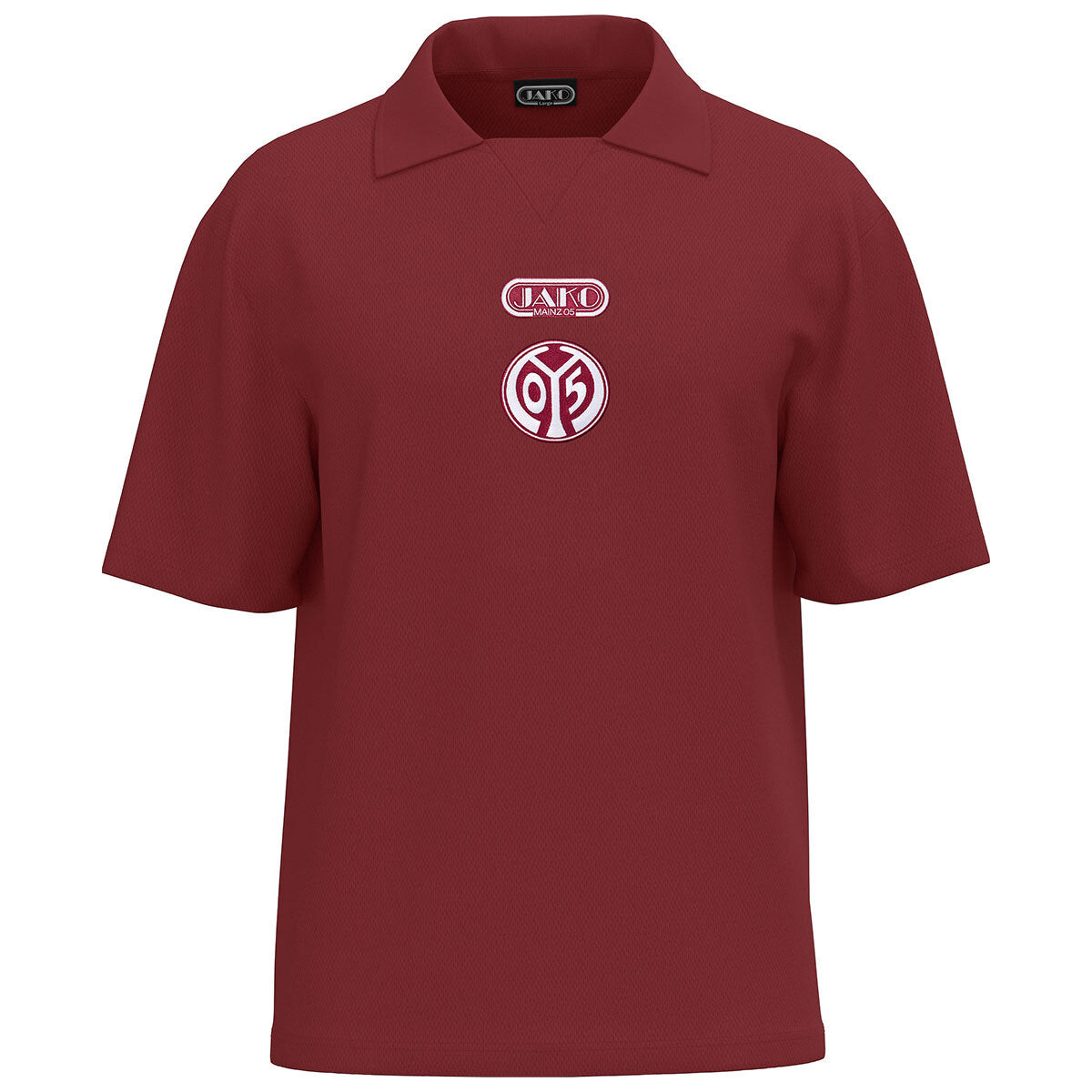 JAKO Mainz 05 Polo Freizeit (rubinrot)