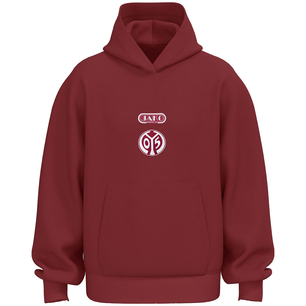 JAKO Mainz 05 Hooded Sweat Freizeit (rubinrot)