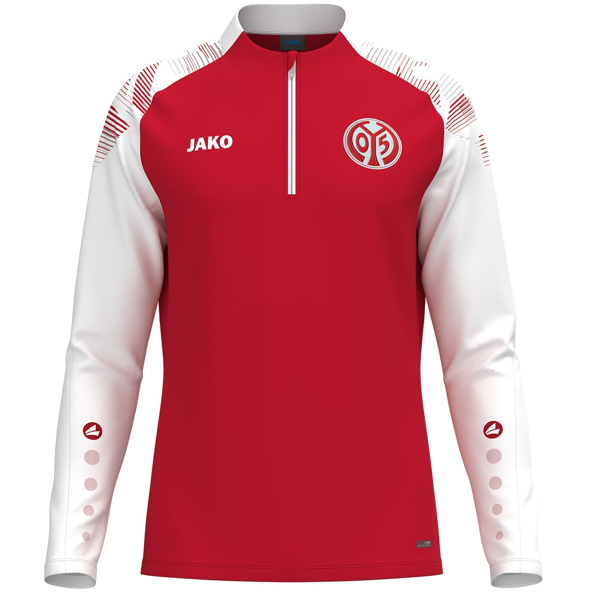 JAKO Mainz 05 Ziptop Sonic Kind (rot/weiß)