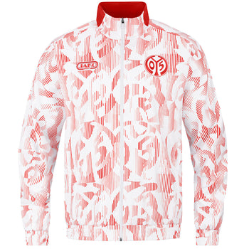 JAKO Mainz 05 Einlaufjacke (weiß/rot)