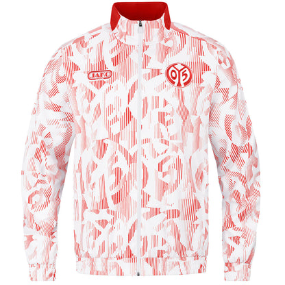JAKO Mainz 05 Einlaufjacke (weiß/rot)
