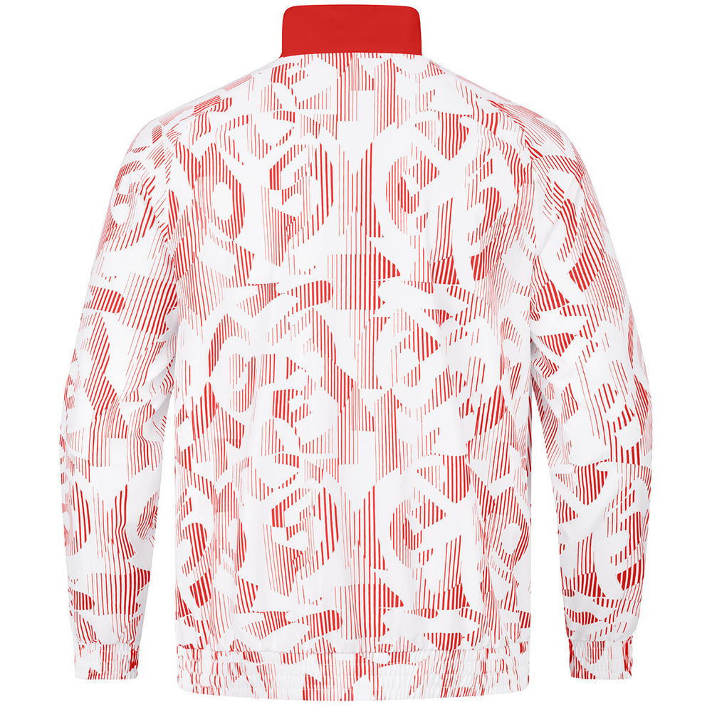 JAKO Mainz 05 Einlaufjacke (weiß/rot)