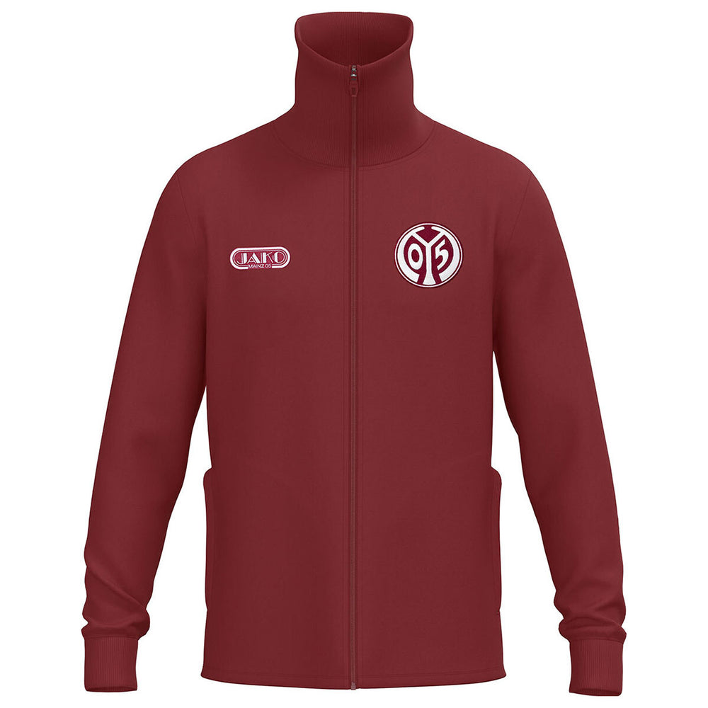 JAKO Mainz 05 Tracksuit Jacke Freizeit (rubinrot)