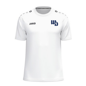 OOWV T-Shirt One Cotton Unisex Weiß (6101-000, Monogram:Lila)