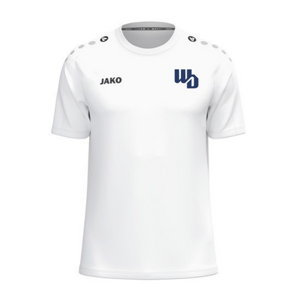 OOWV T-Shirt One Cotton Unisex Weiß (6101-000, Monogram:Lila)