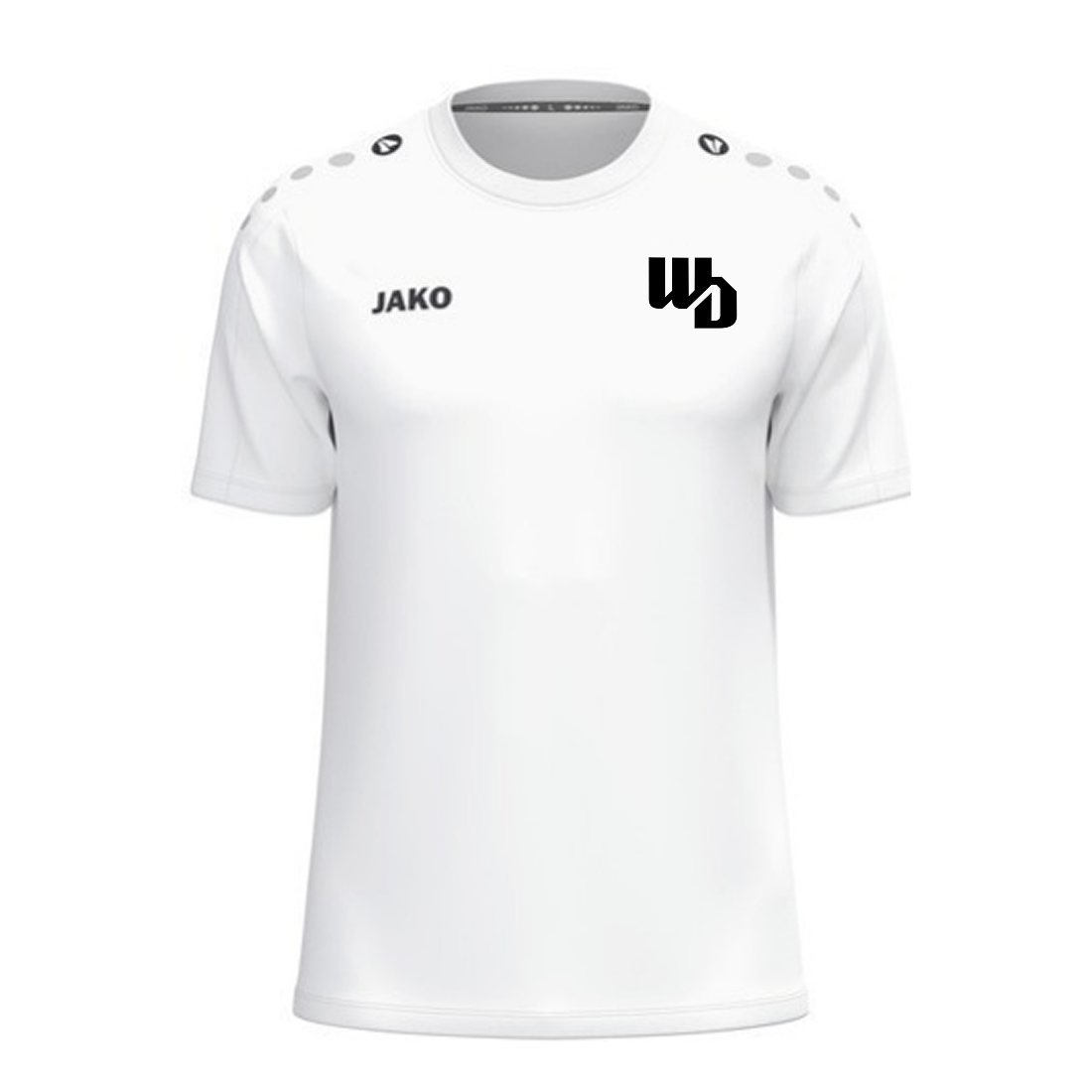 OOWV T-Shirt One Cotton Unisex Weiß (6101-000, Monogram:Schwarz)