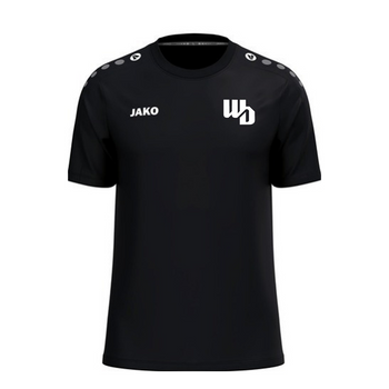 OOWV T-Shirt One Cotton Unisex Schwarz (6101-800, Monogram:Weiß)
