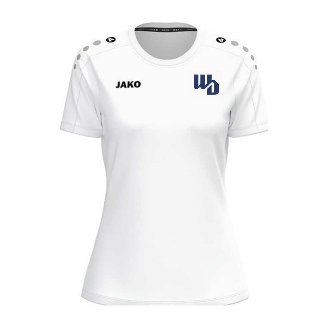 OOWV T-Shirt One Cotton Damen Weiß (6101D-000, Monogram:Lila)