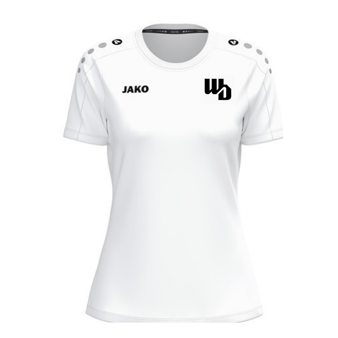 OOWV T-Shirt One Cotton Damen Weiß (6101D-000, Monogram:Schwarz)