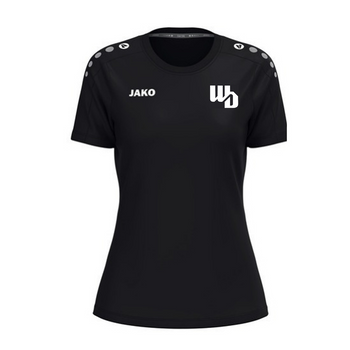 OOWV T-Shirt One Cotton Damen Schwarz (6101D-800, Monogram:Weiß)