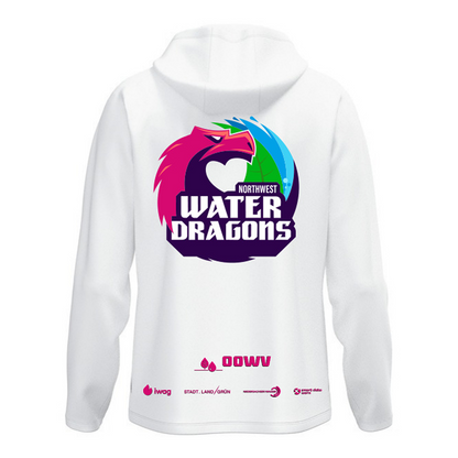OOWV Jako Kapuzenjacke One Unisex Weiß (6800-000, Monogram:Pink)