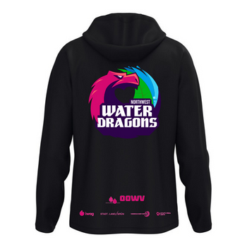 OOWV Jako Kapuzenjacke One Unisex Schwarz (6800-800, Monogram:Pink)