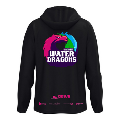 OOWV Jako Kapuzenjacke One Unisex Schwarz (6800-800, Monogram:Pink)