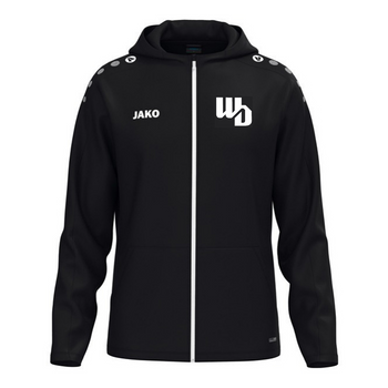 OOWV Jako Kapuzenjacke One Unisex Schwarz (6800-800, Monogram:Weiß)