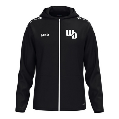 OOWV Jako Kapuzenjacke One Unisex Schwarz (6800-800, Monogram:Weiß)