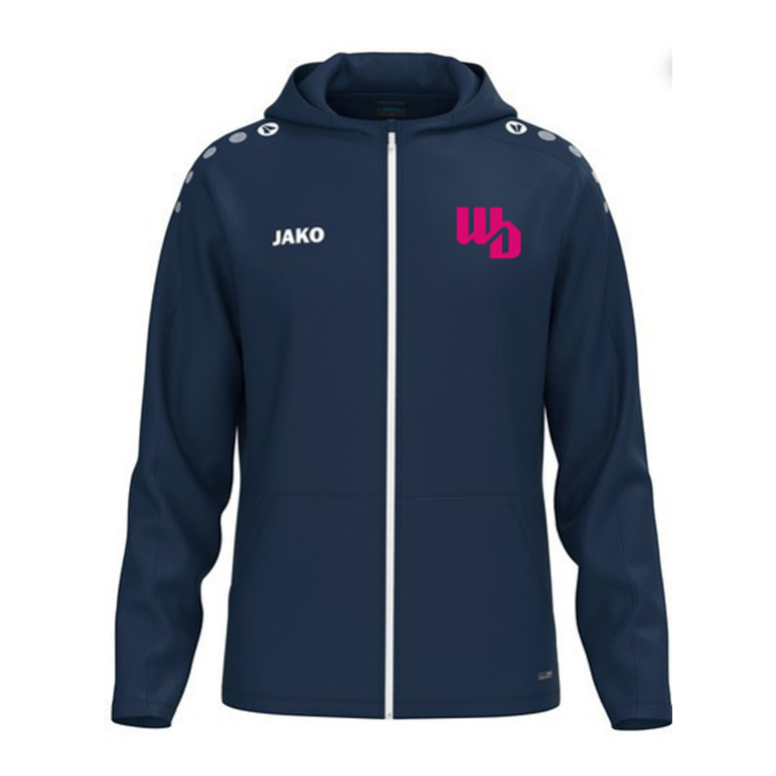 OOWV Jako Kapuzenjacke One Unisex Blau (6800-900, Monogram:Pink)