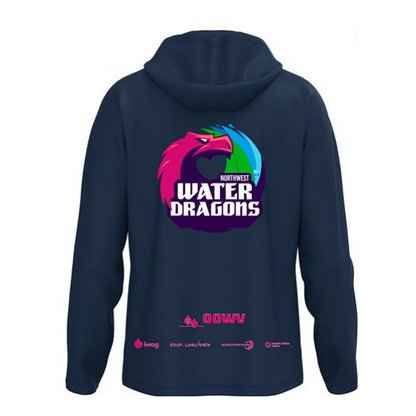 OOWV Jako Kapuzenjacke One Unisex Blau (6800-900, Monogram:Pink)