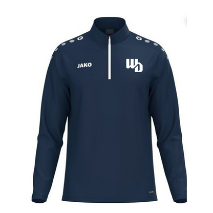 OOWV ZipTop Blau (8600-900, Monogram:Weiß)