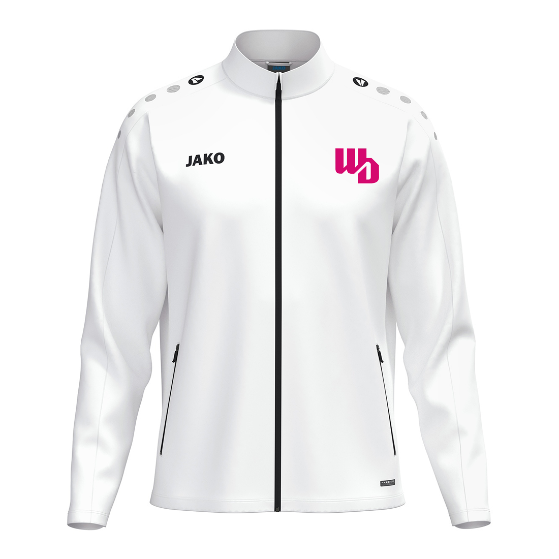 OOWV Freizeitjacke One  Unisex Weiß (9800-000, Monogram:Pink)
