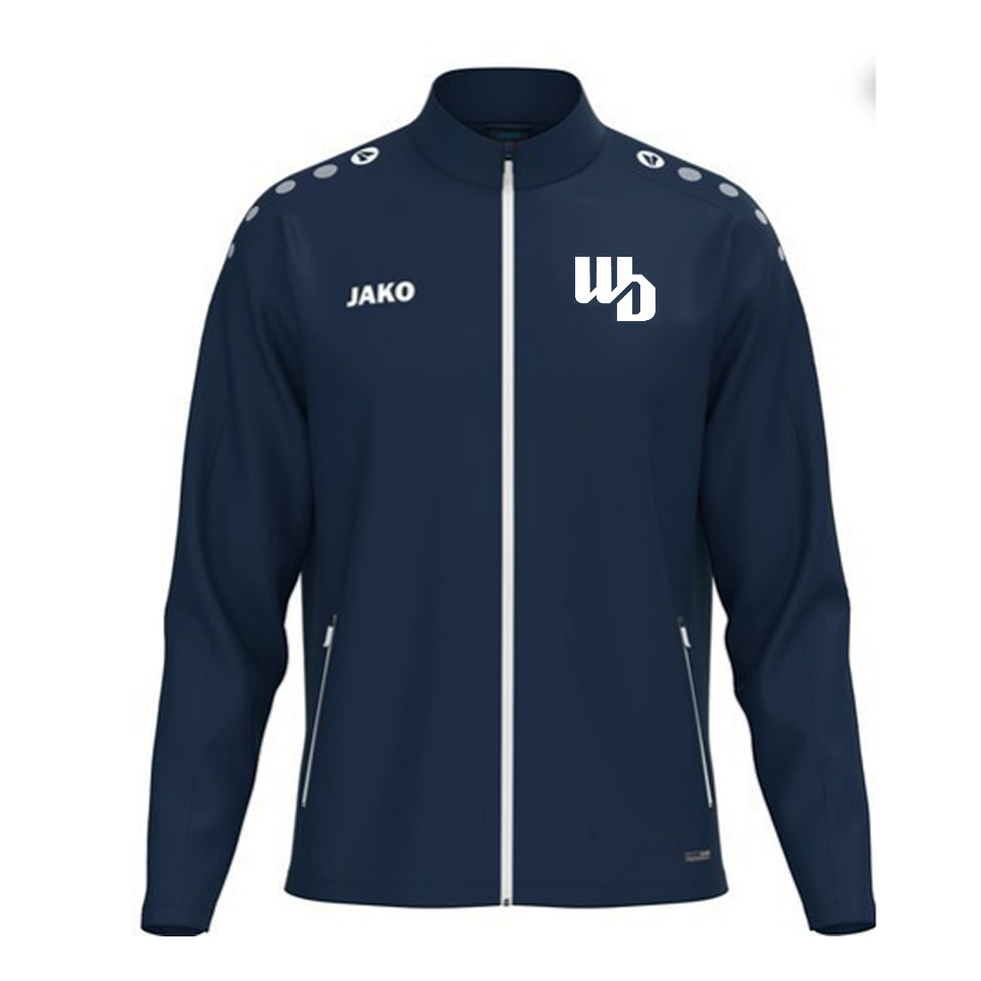 OOWV Freizeitjacke One  Unisex Blau (9800-900, Monogram:Weiß)