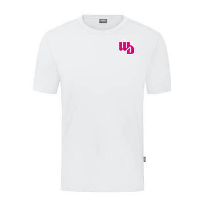 OOWV T-Shirt Weiß (C6120-000, Monogram: Pink)