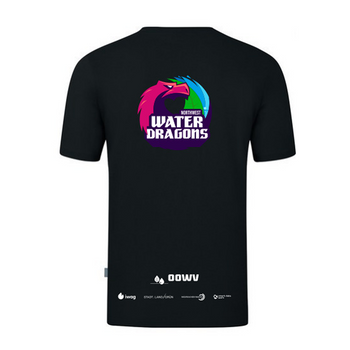 OOWV T-Shirt Schwarz (C6120-800, Monogram: Weiß)