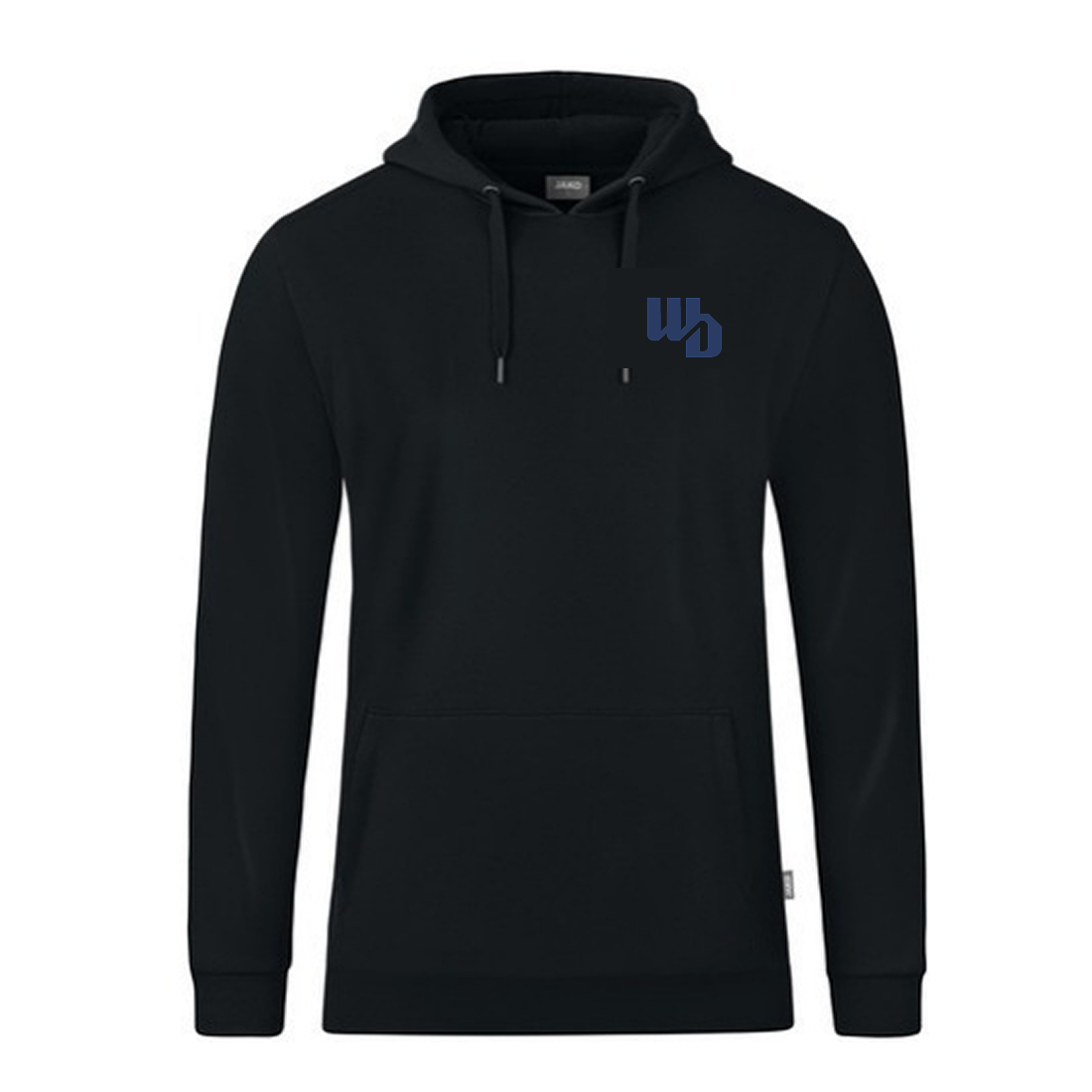 OOWV Jako Kapuzensweat Organic Unisex Schwarz (C6720-800, Monogram:Lila)