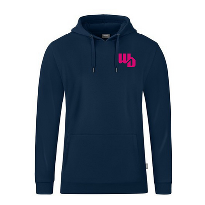 OOWV Jako Kapuzensweat Organic Unisex Schwarz (C6720-900, Monogram:Pink)