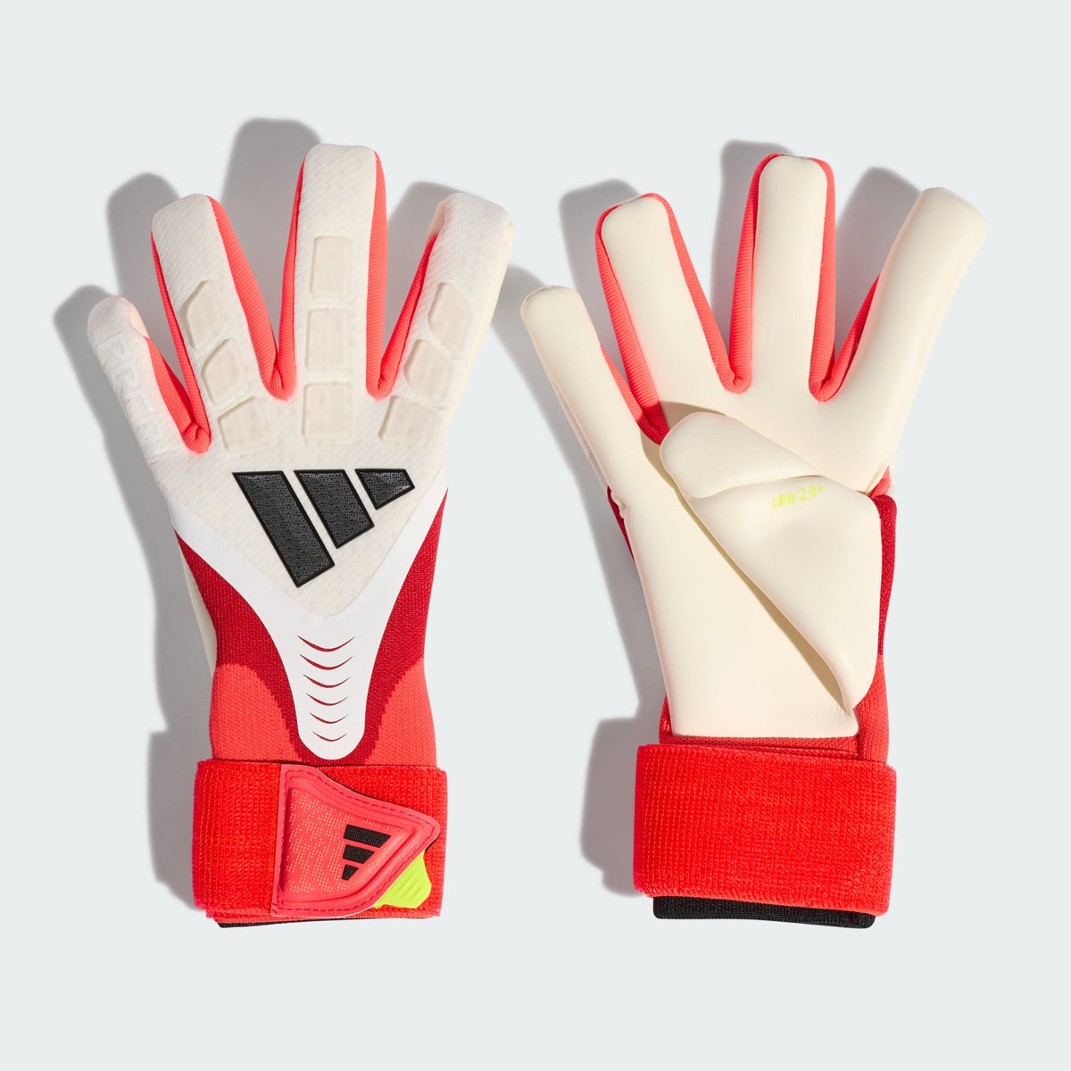 ADIDAS Predator Pro Strap Torwarthandschuhe (white/lucid red/black)
