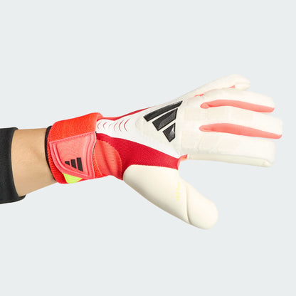 ADIDAS Predator Pro Strap Torwarthandschuhe (white/lucid red/black)